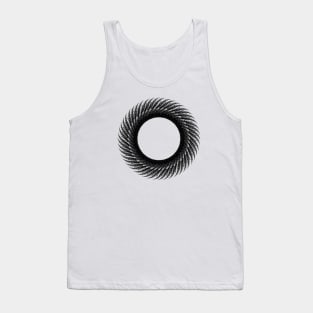 Black Hole Black Tank Top